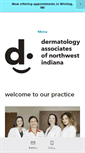 Mobile Screenshot of dermatologyindiana.com